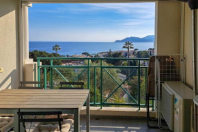 Apartment with AC terrace sea view swimming pool parking -BENAKEY